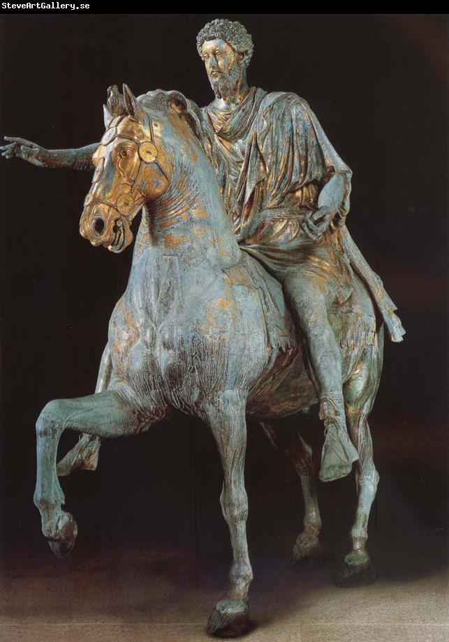 unknow artist Rider statue of Marcus Aurelius